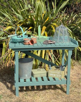 Marshland Green Wood Paint