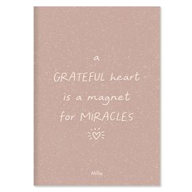 Personalised Grateful Quote Notebook