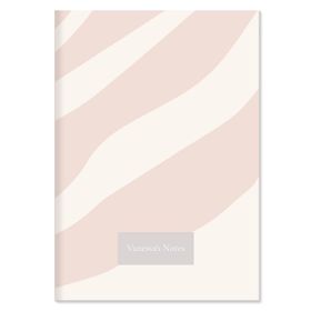 Personalised Pink Waves Notebook