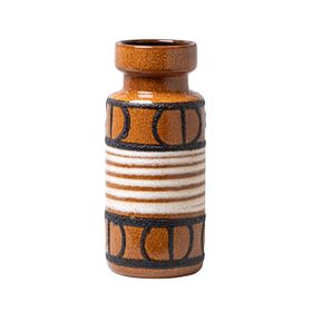 Extra Large Vintage West German Vase – with black lava pattern