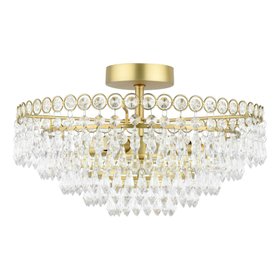 Enid 5 Light Semi Flush Pendant