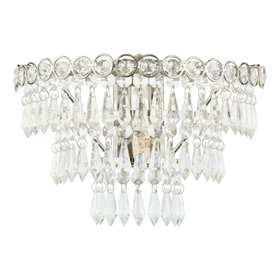 Enid Wall Light In Polished Nickel