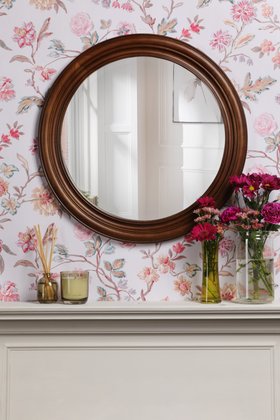 Tate Mirror Dark Wood