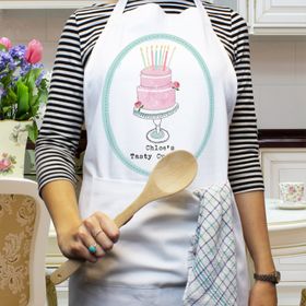 Vintage Pastel Cupcake Apron