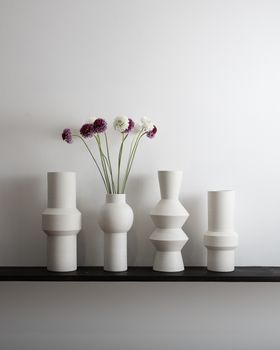 Speckled Clay Vase, Round Speckled Clay Vase, Speckled Clay Vase Angular, Speckled Clay Vase Straight M