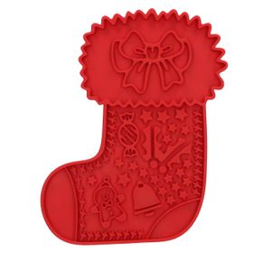 Christmas Stocking Lick Mat