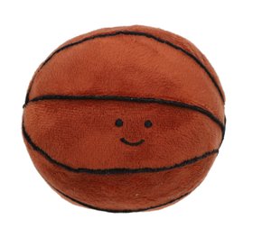 Rufus & Rosie Little Leg Sport 'Basketball' Plush Dog Toy
