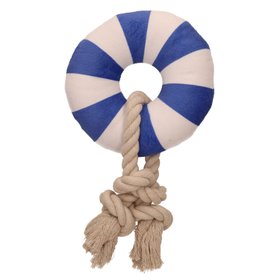 Rufus & Rosie Plush Rope Ring - Dog Toy