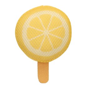 Rufus & Rosie Lemon Popsicle Plush Dog Toy