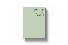 2027 Hardback Weekly Diary - Sage Green