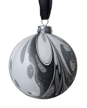 Luxury Marbled Christmas Bauble | Bleak Midwinter