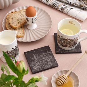 Royal Albert Hall Slate Coaster Bees At The Hall Collection2