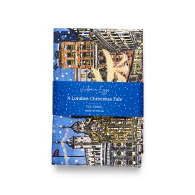 Pre-Order: A London Christmas Tale Tea Towel