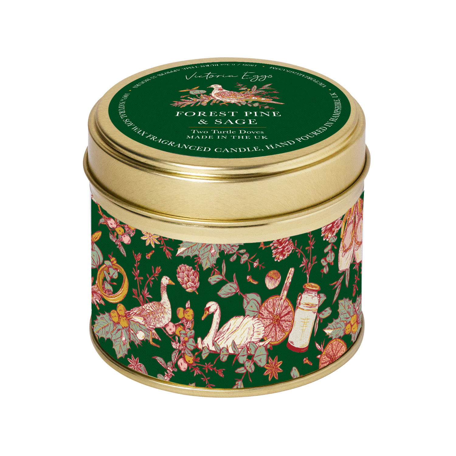 Two Turtle Doves - Forest Sage Candle