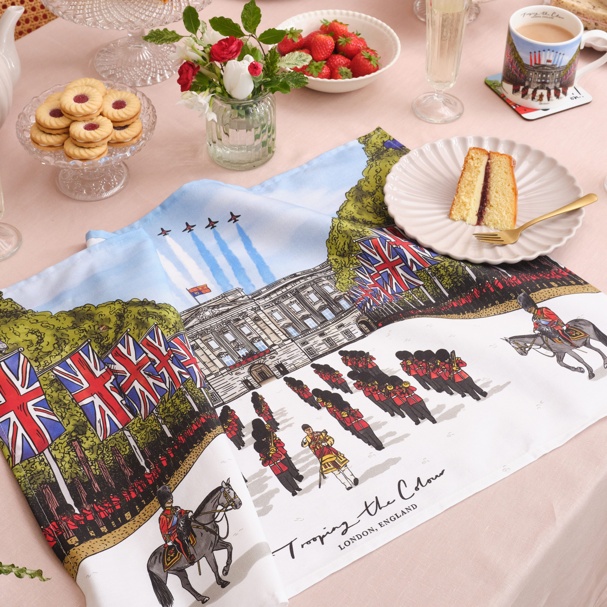 Trooping The Colour Tea Towel Lifestyle 1