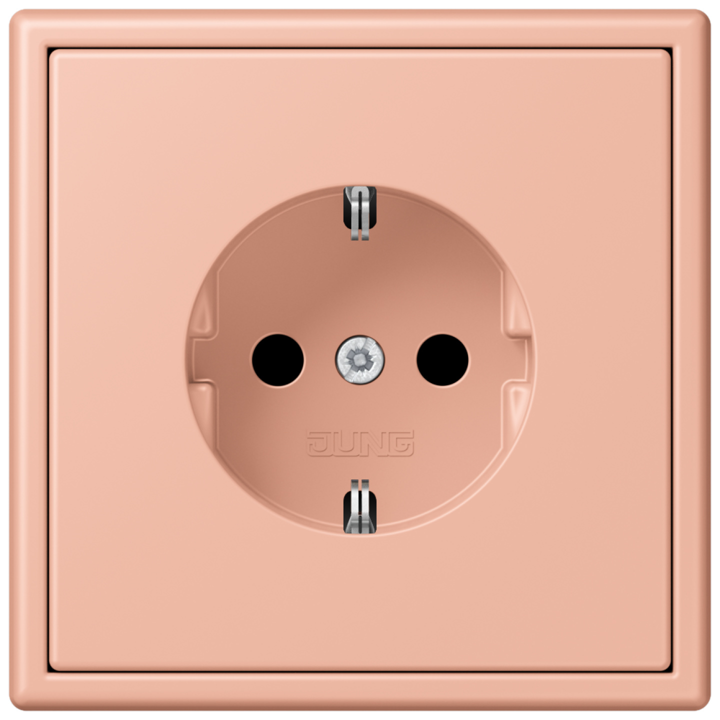 JUNG SCHUKO® Steckdose im Programm LS 990 Les Couleurs® Le Corbusier in 32102 rose clair