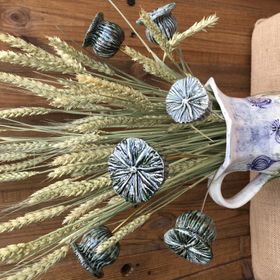 Poppy Seedheads - Set of 3