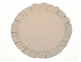 Ruffle Edged Placemat Natural