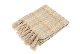 Kielder Throw Cream 127x152cm