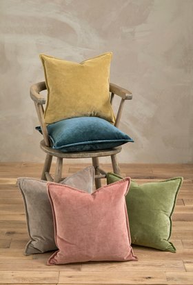 Washed Velvet Cushions