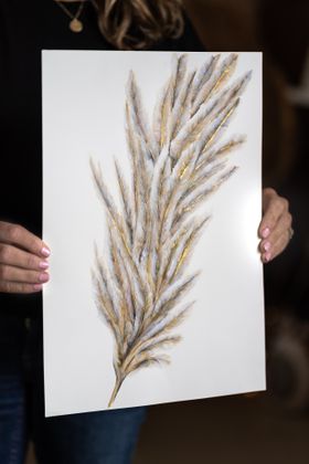 Pampas grass A3 print