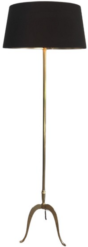 NEOCLASSICAL STYLE BRASS FLOOR LAMP