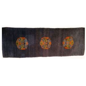 Floral Motif Tibetan Rug