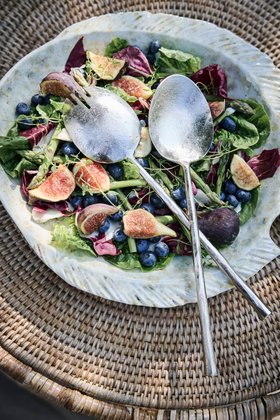 Salad Servers Silver