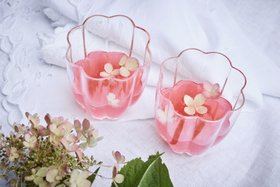 Water Glass curved Edges