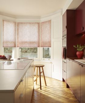 HILLARYS HOUSE BEAUTIFUL COLLECTION PLEATED BLINDS ODELL RUST