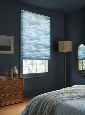 HILLARYS HOUSE BEAUTIFUL COLLECTION THERMASHADE BLINDS RIPPLE AQUA