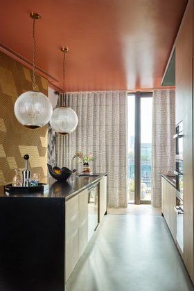 HILLARYS JOHNATHAN ADLER CURTAINS IN INKDROP IVORY