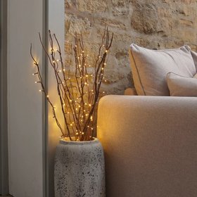 Home Styling with Battery Powered Twig Lights