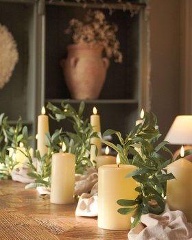 Wintering Inspired Tablescape with Ember Candles