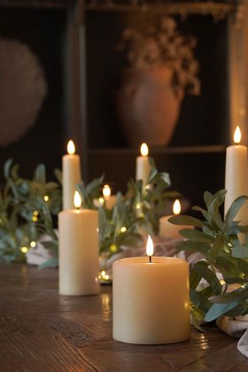 Ember Candle Wintering Table Setting