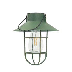 Antique Green Fisherman Solar Hanging Lantern