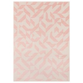 Muse MU04 Pink Shapes Rug
