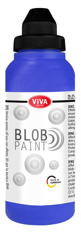 Viva Decor Blob Paint  – Blau  280ml