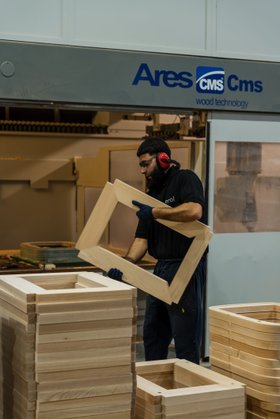 ercol Furniture Factory - Machining Apprentice Roshan