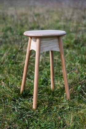 ercol Furniture x Sylva Foundation Round Stool Ash GiB 2026