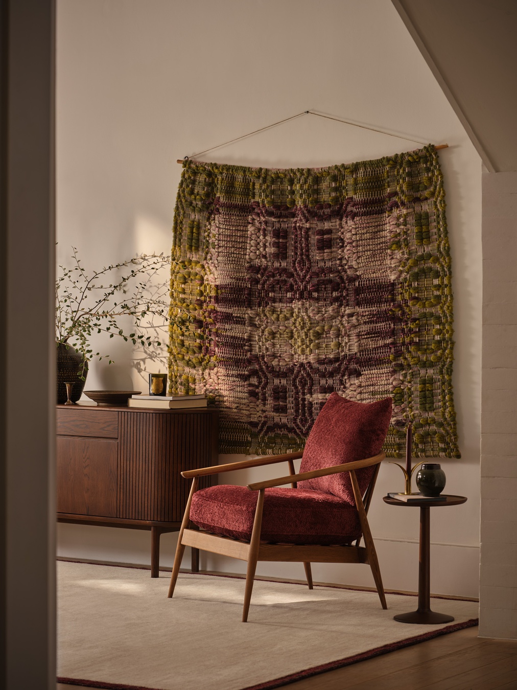 ercol Aldbury Chair in a Vintage Ash finish