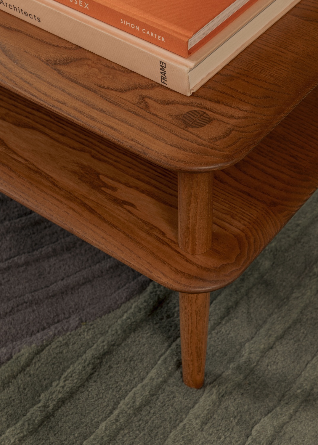 ercol Stack Coffee Table in a Vintage Finish