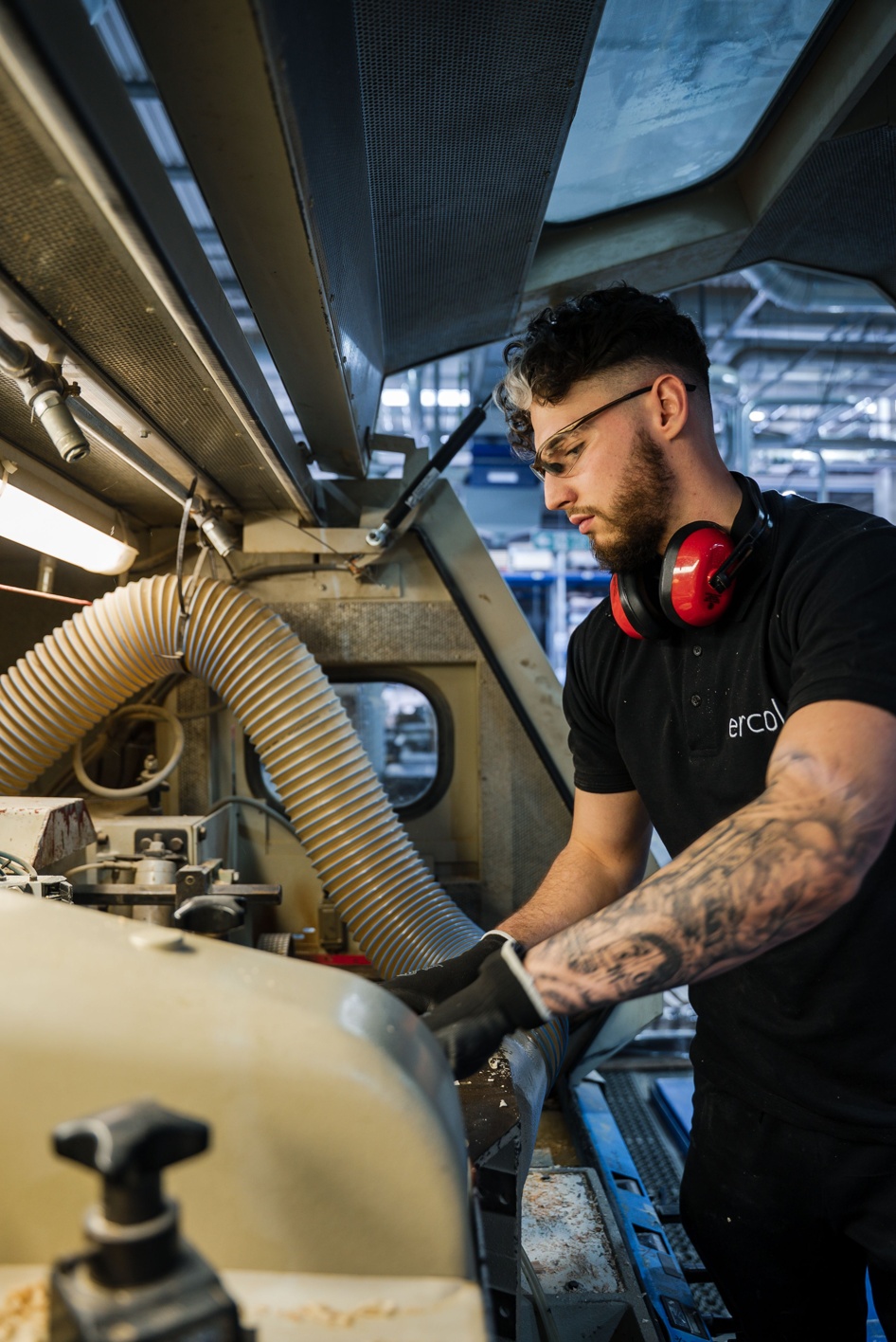 ercol Furniture Factory - Machining Apprentice Cam