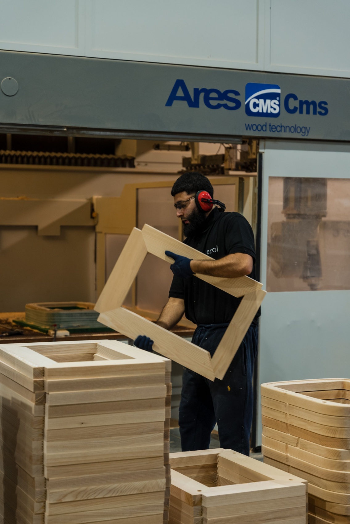 ercol Furniture Factory - Machining Apprentice Roshan