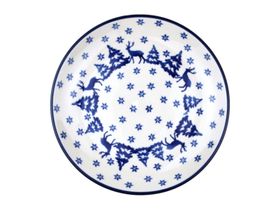 25.5cm Plate in Trees and Deer