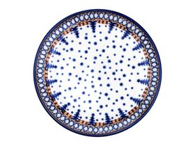 25.5cm Plate in Christmas Trees