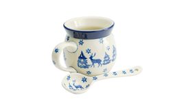 Christmas Hot Chocolate Mug and Spoon Set