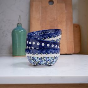 Small Bowl in Blue Eyes 11cm