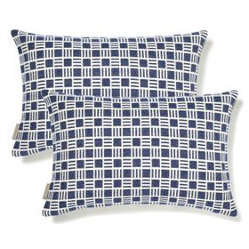 Alex Cushion in Sea Holly Blue 50x30cm