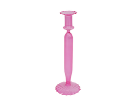 The Column Candlestick in Dark Pink